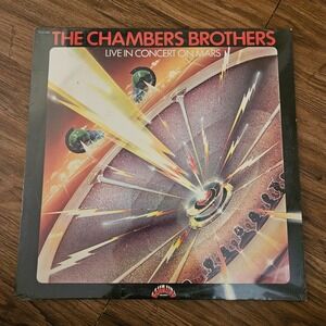 The Chambers Brothers – Live In Concert On Mars Roxbury‎ 1976 RLX 106 Sealed NOS